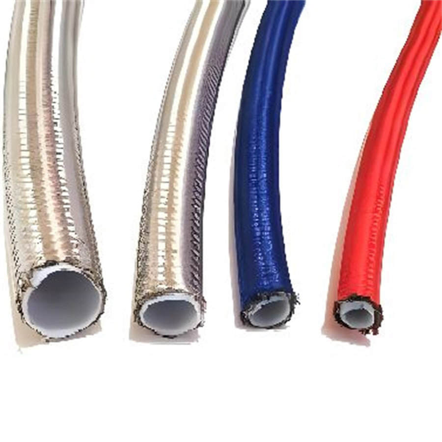 Stainless Steel Braided Teflon Straight Hose